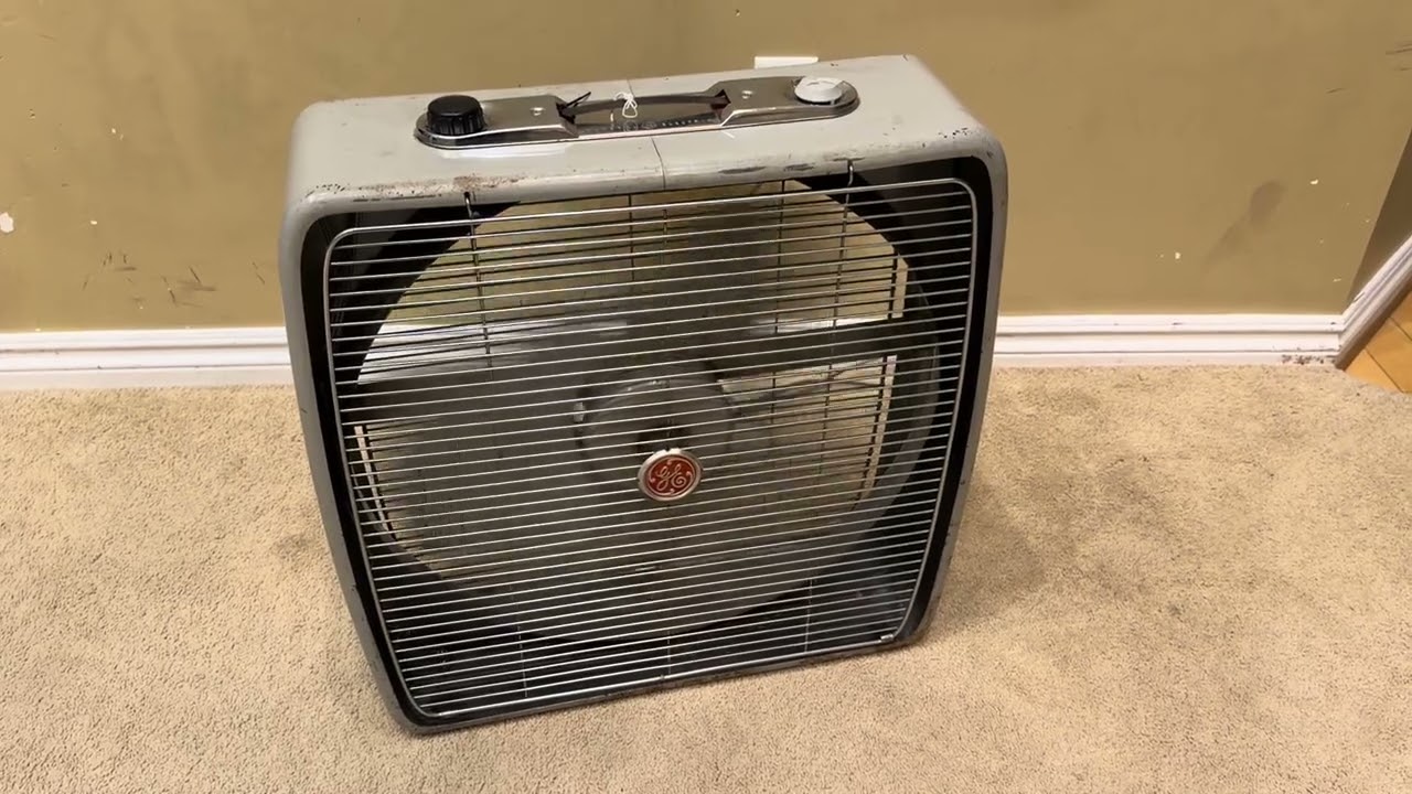 General Electric Box Fan (Ca. 1950s)