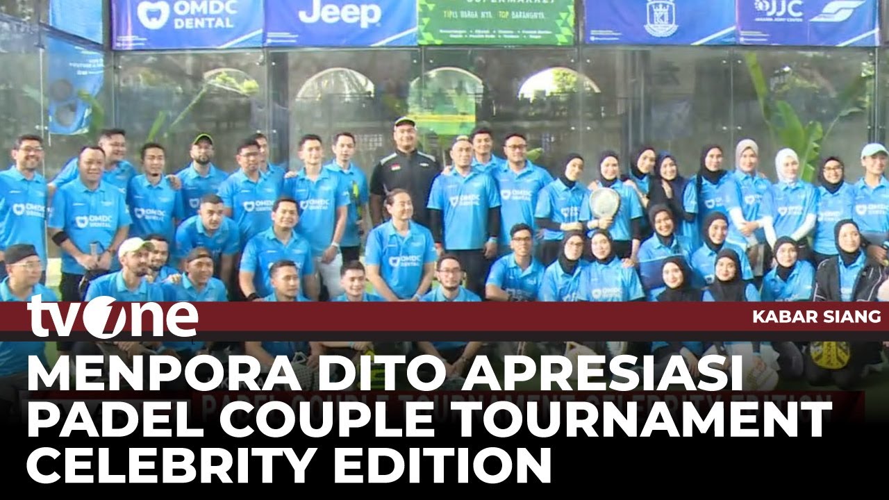 Padel Couple Tournament Celebrity Edition | Kabar Siang tvOne
