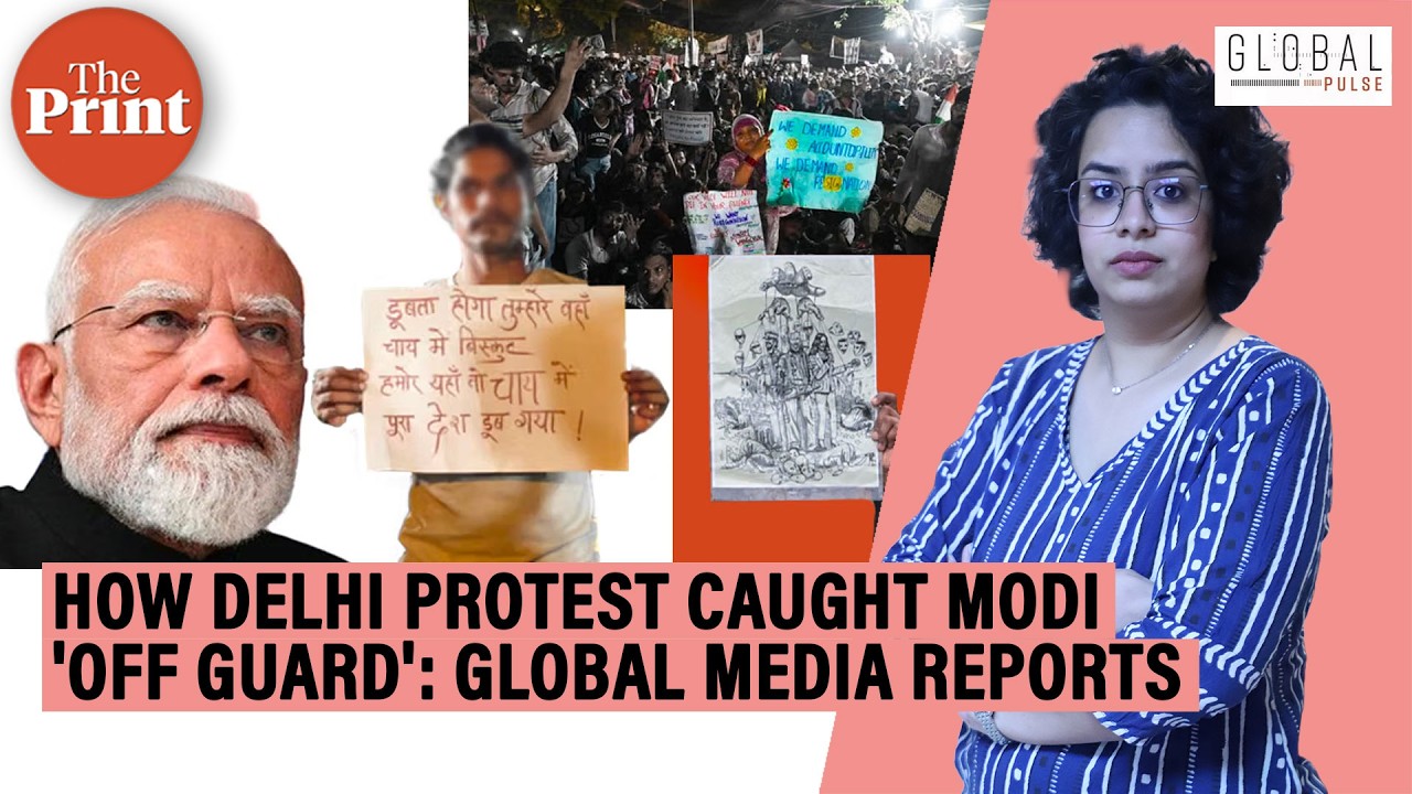 How is global media viewing Modi govt's response to Jantar Mantar protest