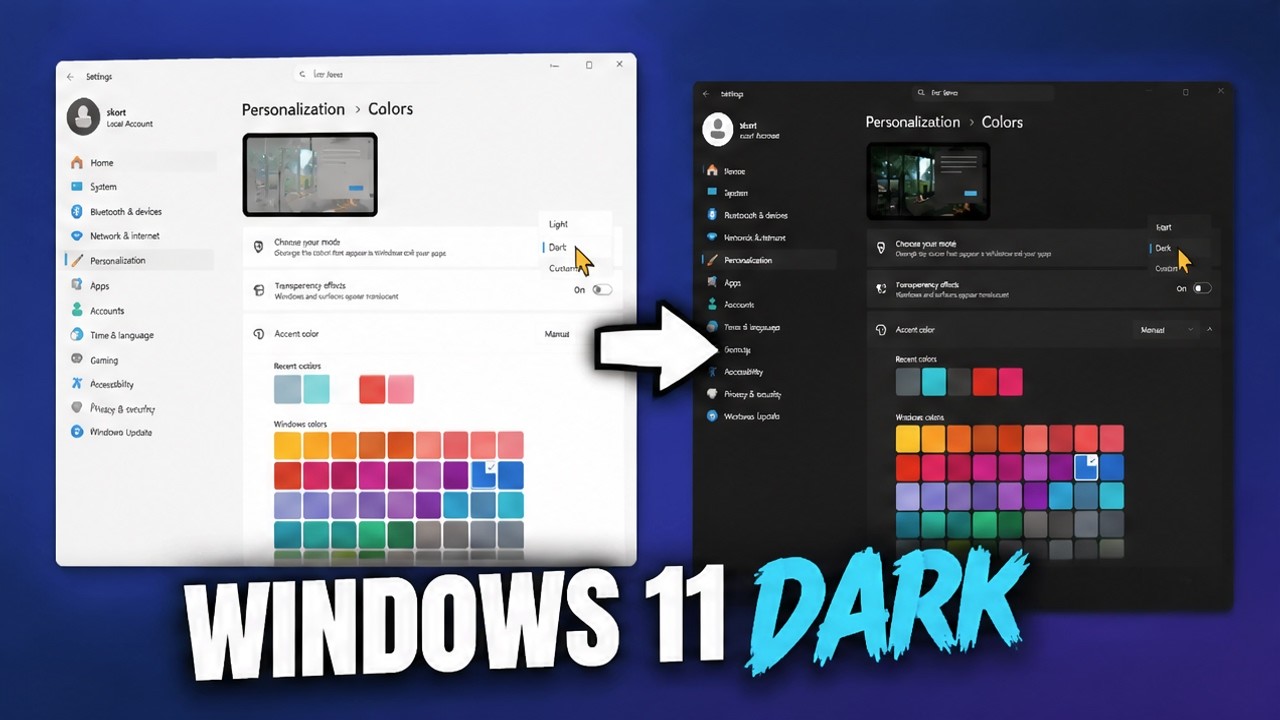 How To Enable Dark Mode in Windows 11 File Explorer (Quick and Easy)