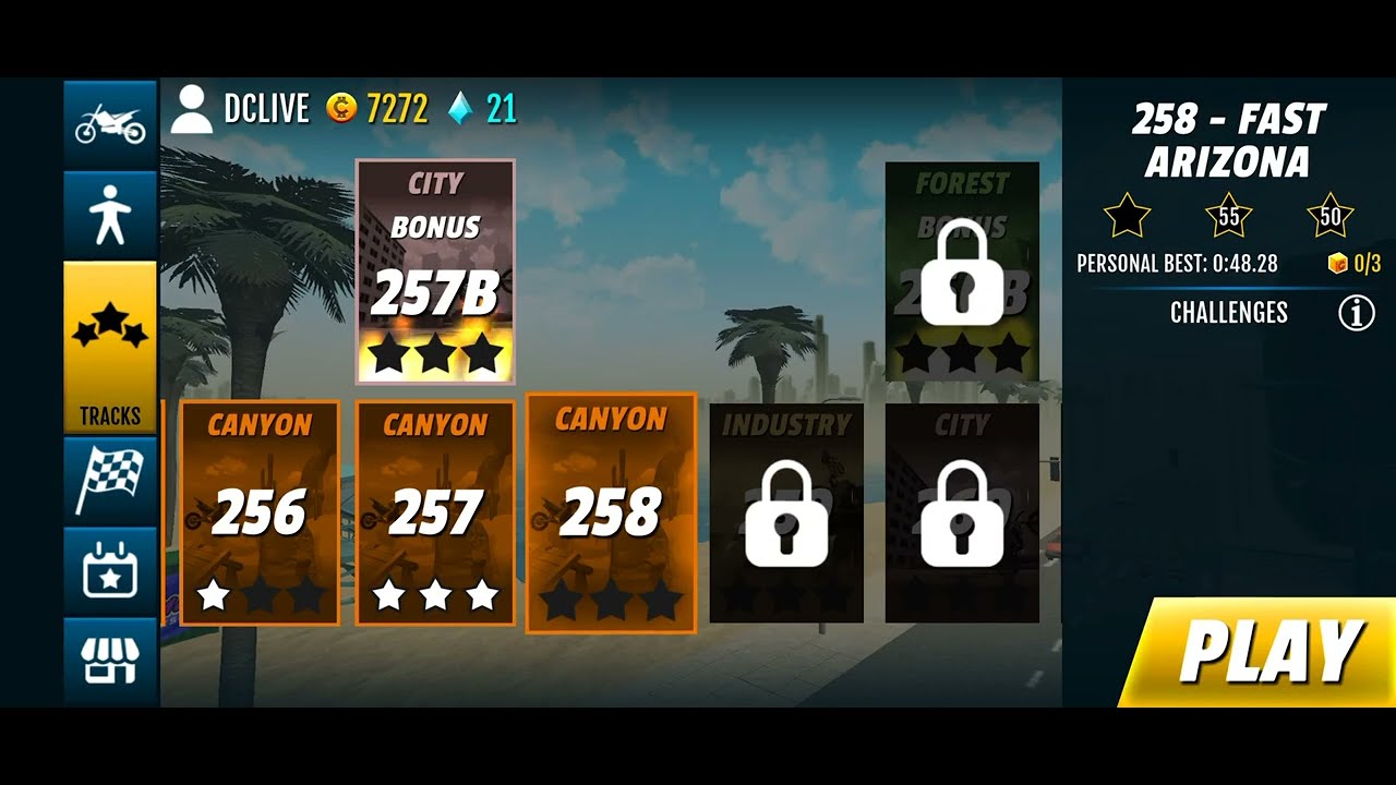 Stunt bike Extreme level 258 & 265 # DC LIVE # game #stuntbikeextreme #like #and #subscribe 