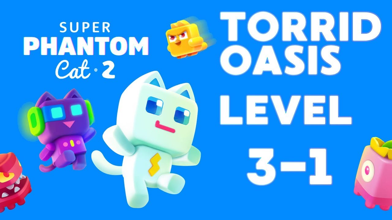 Super Phantom Cat 2 - Level 3-1 - Secrets, Stars, Chests