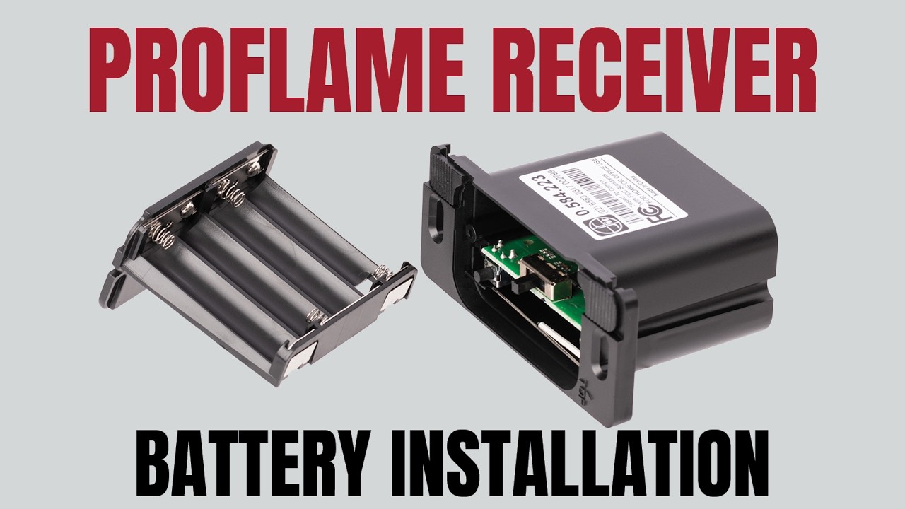 How To Change The Batteries In A SIT Fireplace Receiver