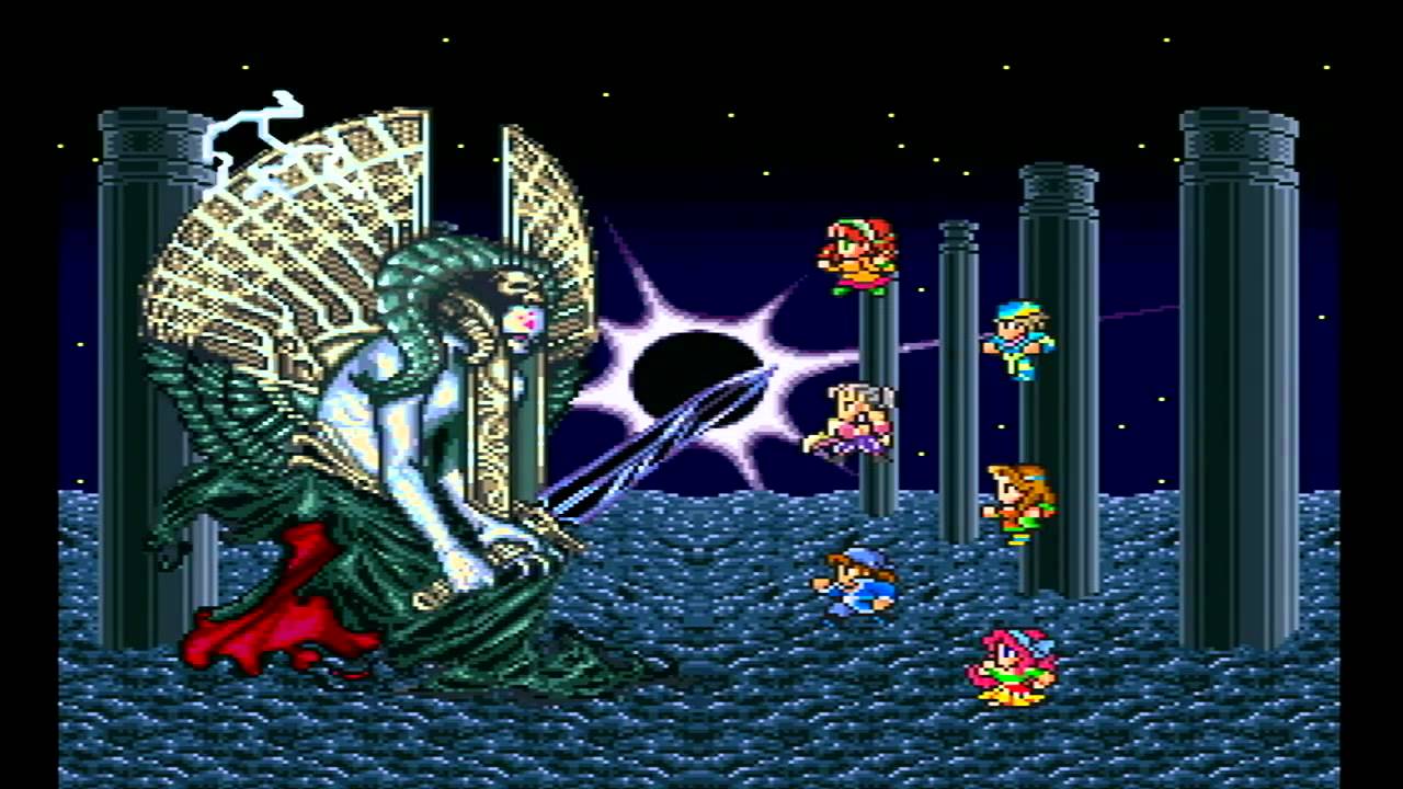 ロマサガ Romancing SaGa vs サルーイン [SFC]