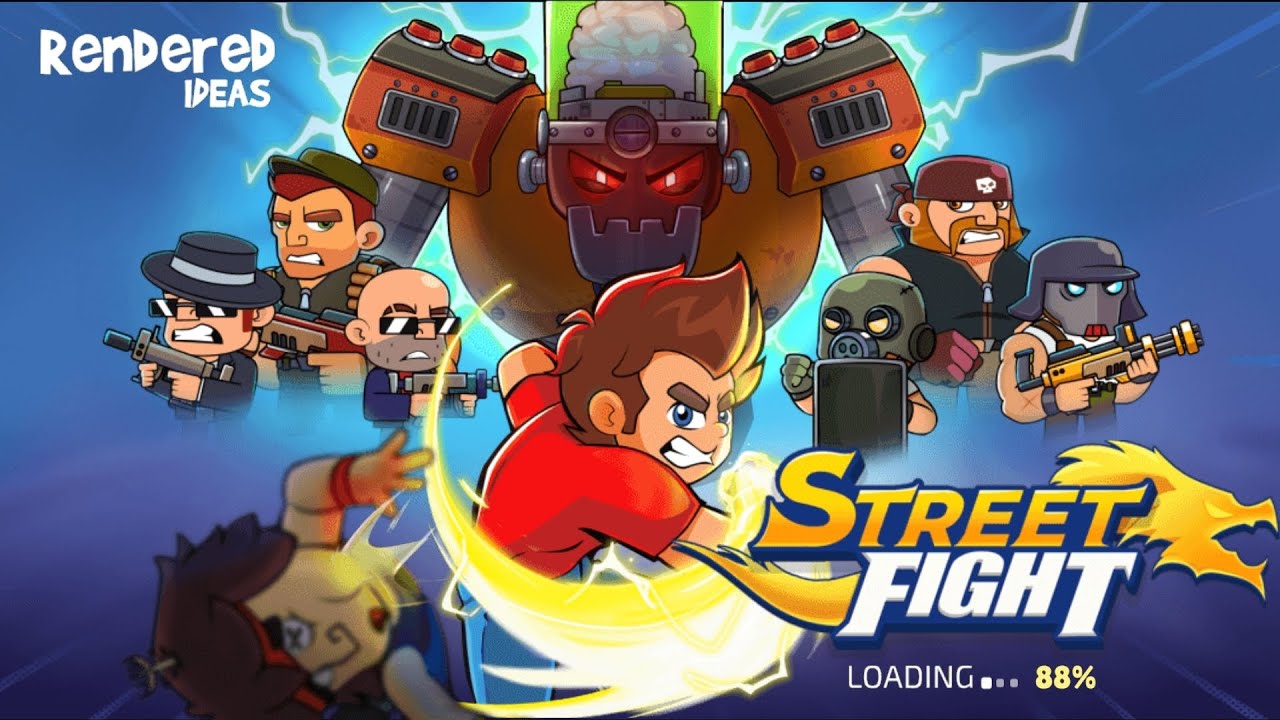 Играю в Street fight 