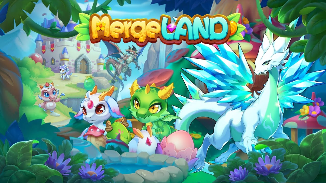 Merge Land - Dragon Legends (by YL MOBILE LIMITED) IOS Gameplay Video (HD)