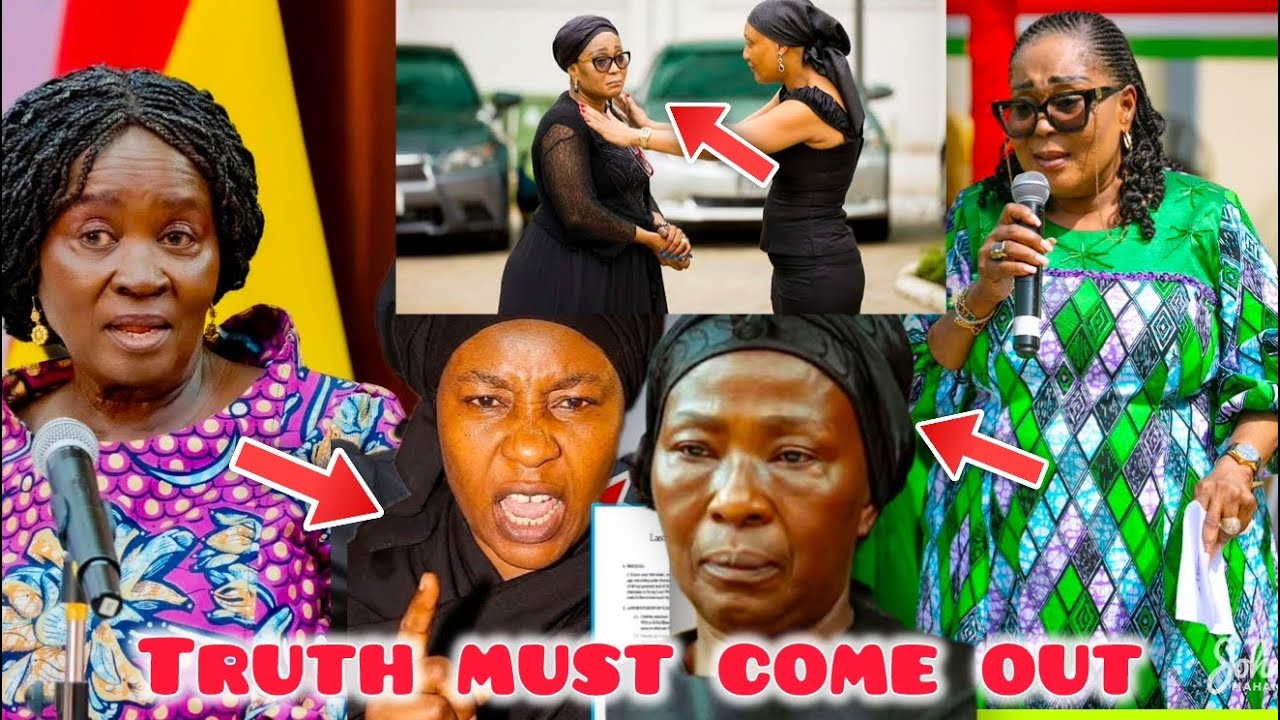 We stand for the truth Vice Jane Naana Opoku & Lordina Mahama on Akosua Serwaa & Odo Broni issue 