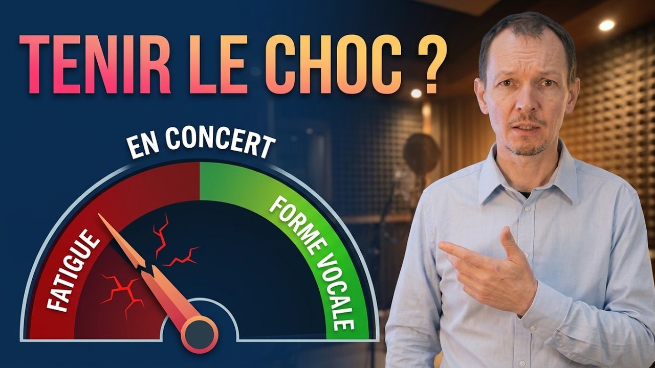 Evitez la fatigue vocale en concert avec ma méthode [ coaching live ]