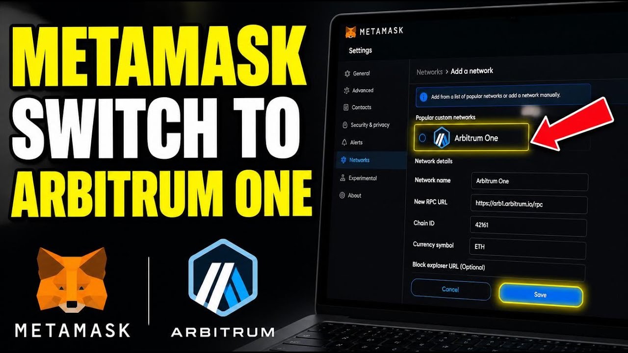 Как настроить переключение сети Arbitrum One в MetaMask &mdash; пошаговое руководство