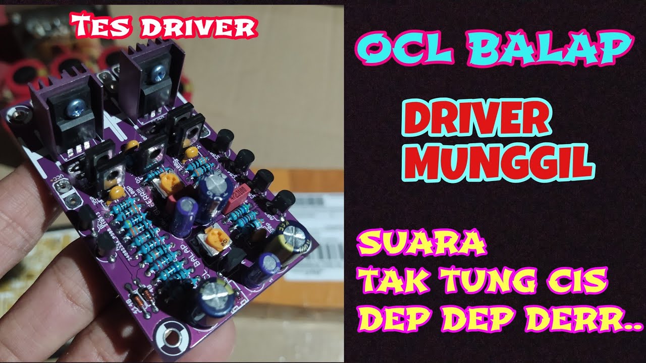 DRIVER OCL BALAP‼️ KECIL MUNGGIL SUARANYA LUAR BIASA ( #ocl #powerrakitan )