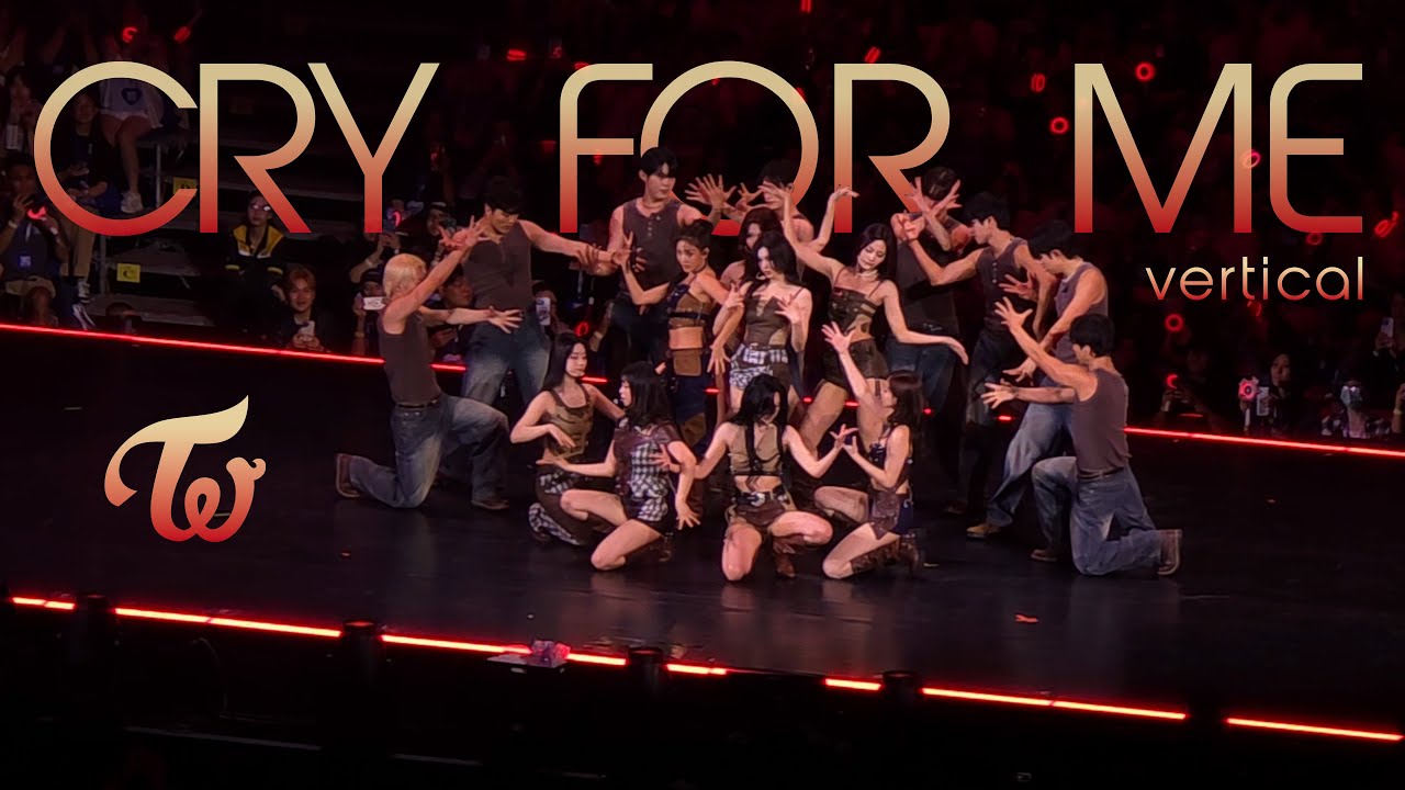 TWICE - Cry For Me (THIS IS FOR WORLD TOUR in Bangkok 2025.12.13) [Vertical Fancam] [Fullcam] 4K