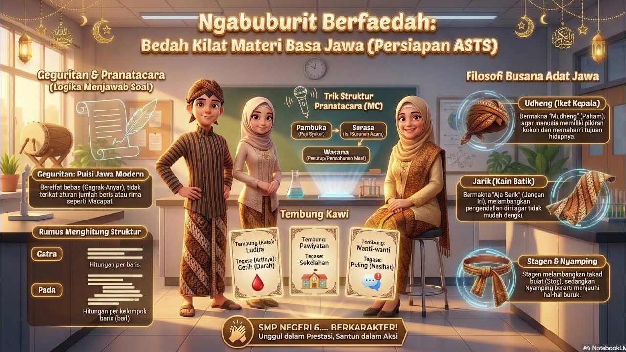 Ramadhan H16 | Ngabuburit: Seri Literasi Bedah Kisi-kisi ASTS7 Bahasa Jawa 