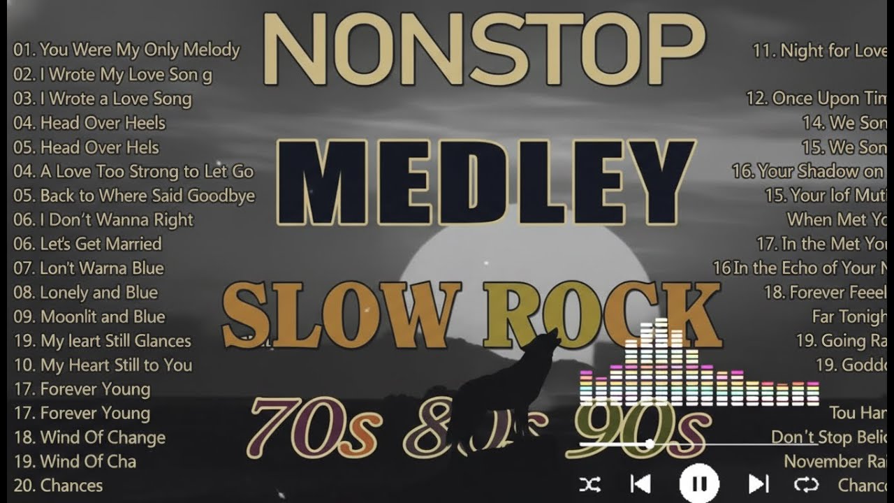 Slow Rock Love Songs Nonstop 🎷 Best Oldies Rock Ballads 70s 80s 90s | Pinoy