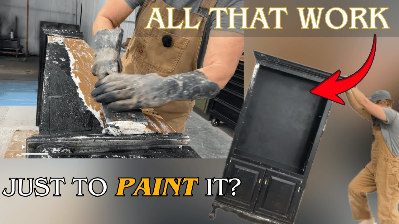 I Stripped This Hutch for HOURS… Was It Even Worth It?