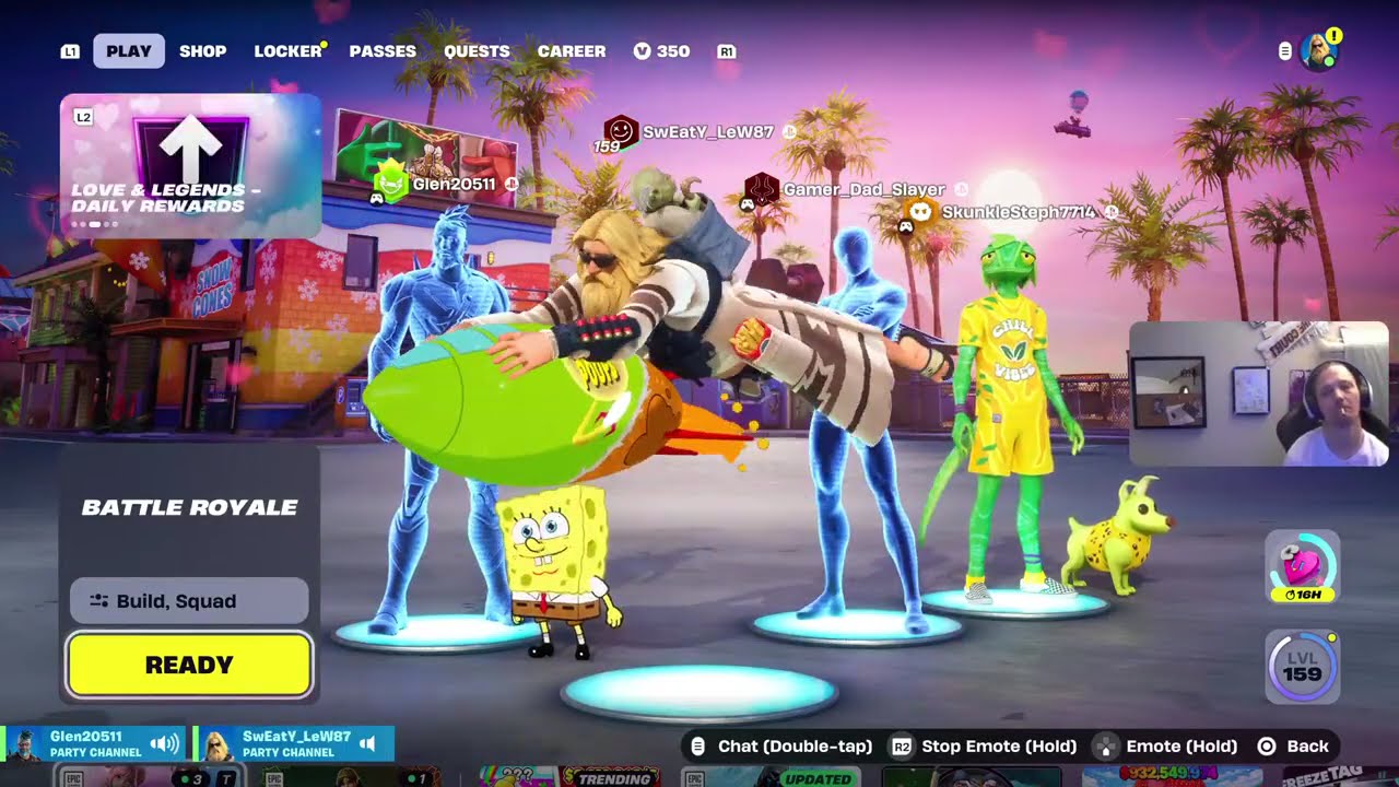 Fortnite with the boyz 😮‍💨