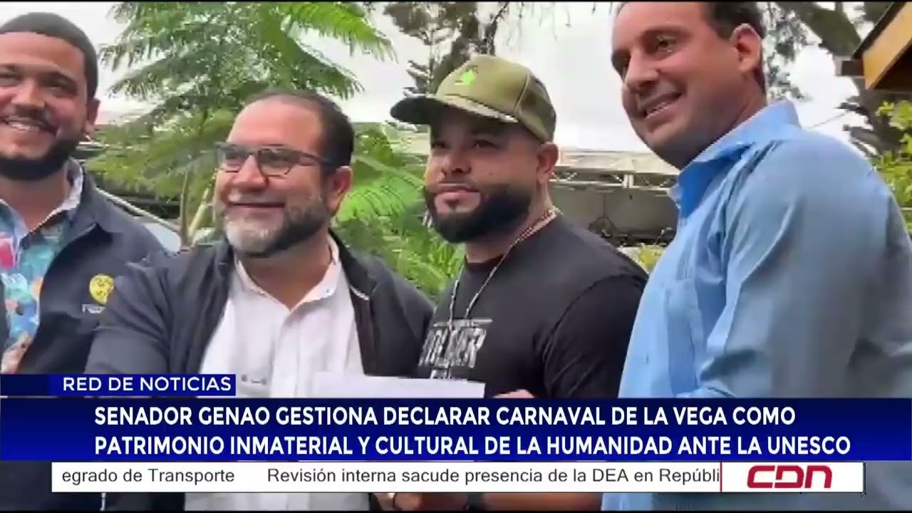 Senador Genao busca que la Unesco declare patrimonio el carnaval de La Vega