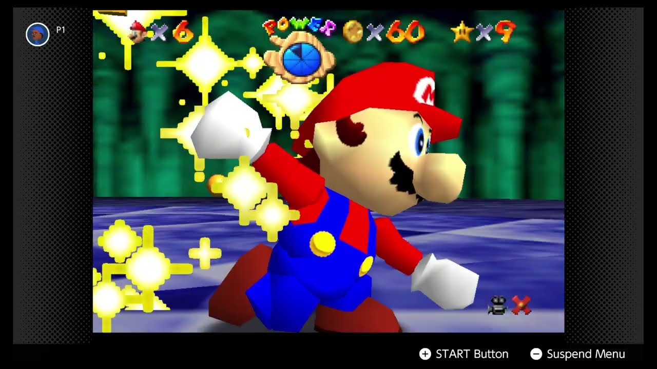 SM64; P009 CSS03 BOWSER IN THE DARK WORLD (8 Red Coin Star); 2025/4/25 N64-NSO no mic video