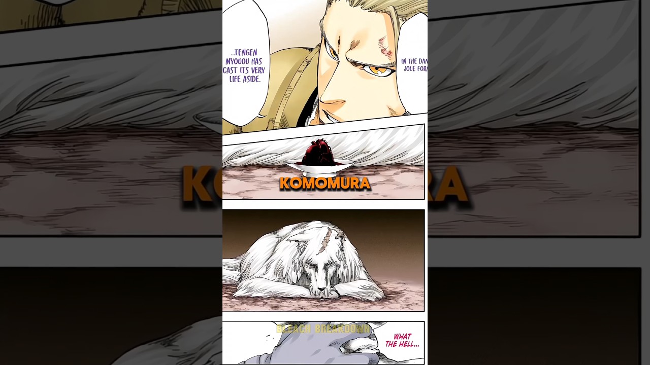 why did komamura sacrifice himself.