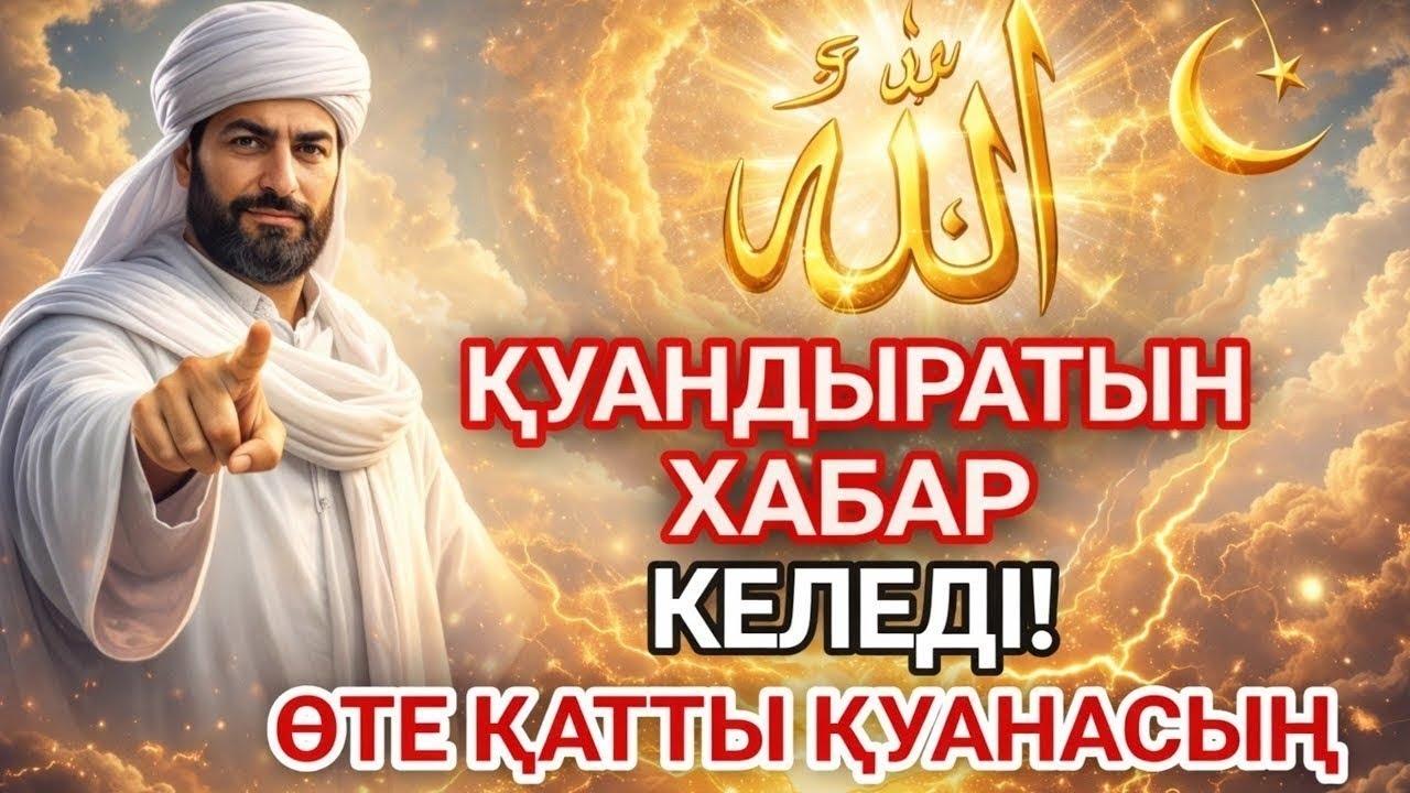 🤲Жақында сені қатты қуантатын жақсы жаңалық келеді