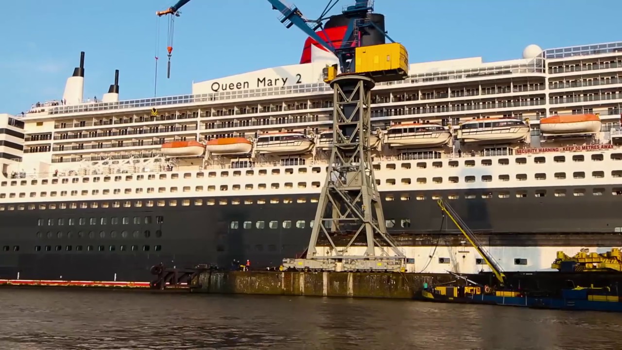 Queen Mary 2 REFIT TIMELAPSE