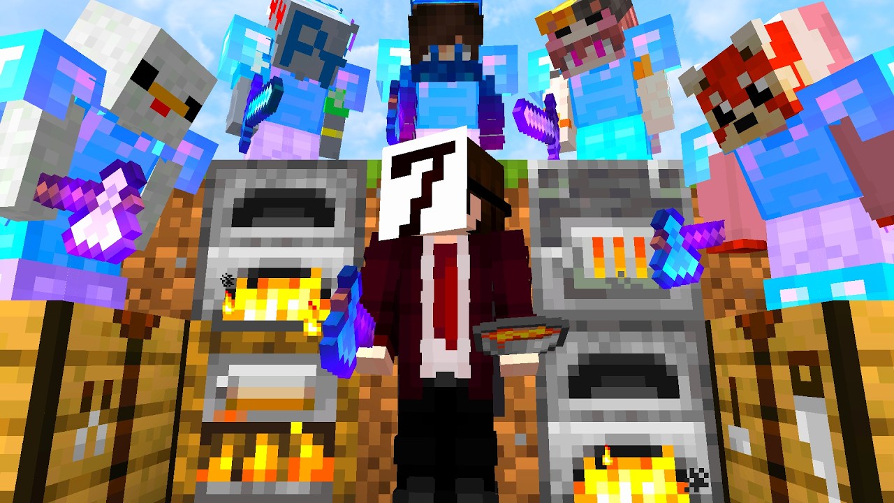 Minecraft Speedrunner VS 5 Hunters FINALE