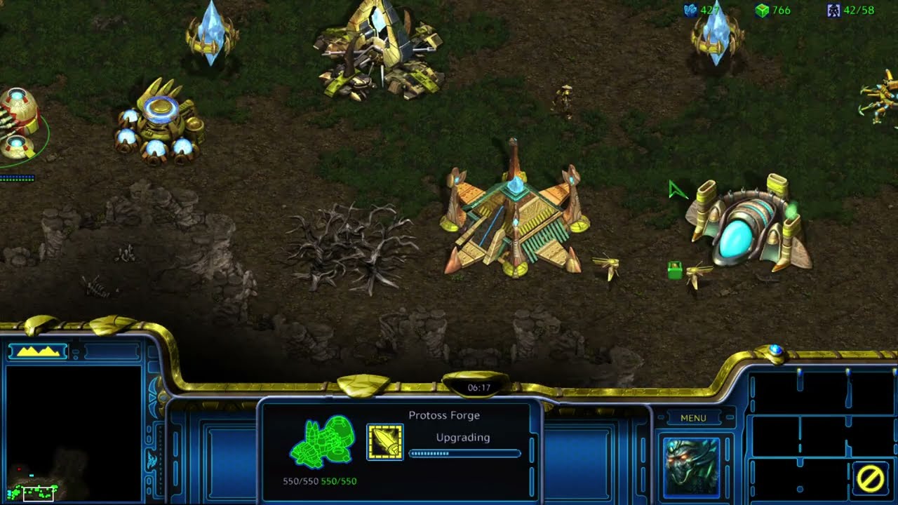 StarCraft Remastered Gameplay - The Fall Campaign Mission 9: Shadow Hunters