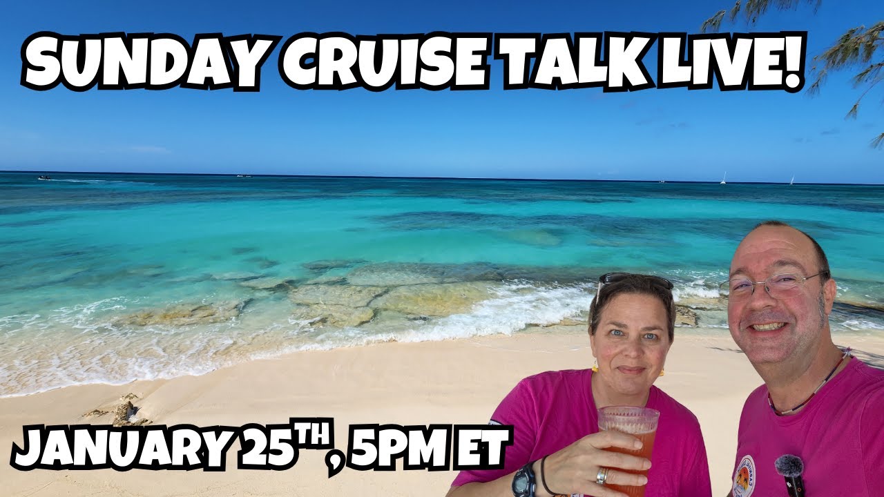 Sunday Cruise Talk Live | Let's Talk Cruising!