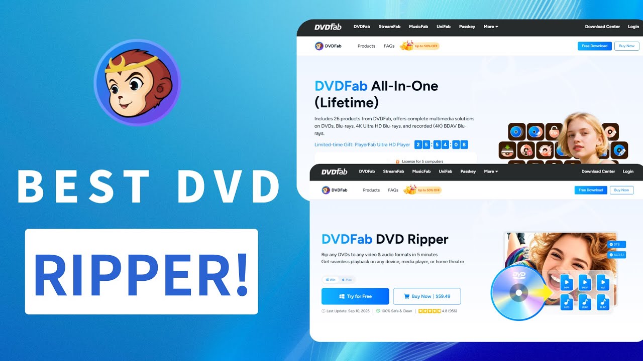 Best DVD Ripper Software Review - Convert DVDs to Digital Formats Easily