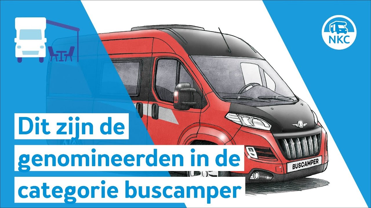 NKC - Verkiezing Kampeerauto van het jaar 2023 - categorie buscampers