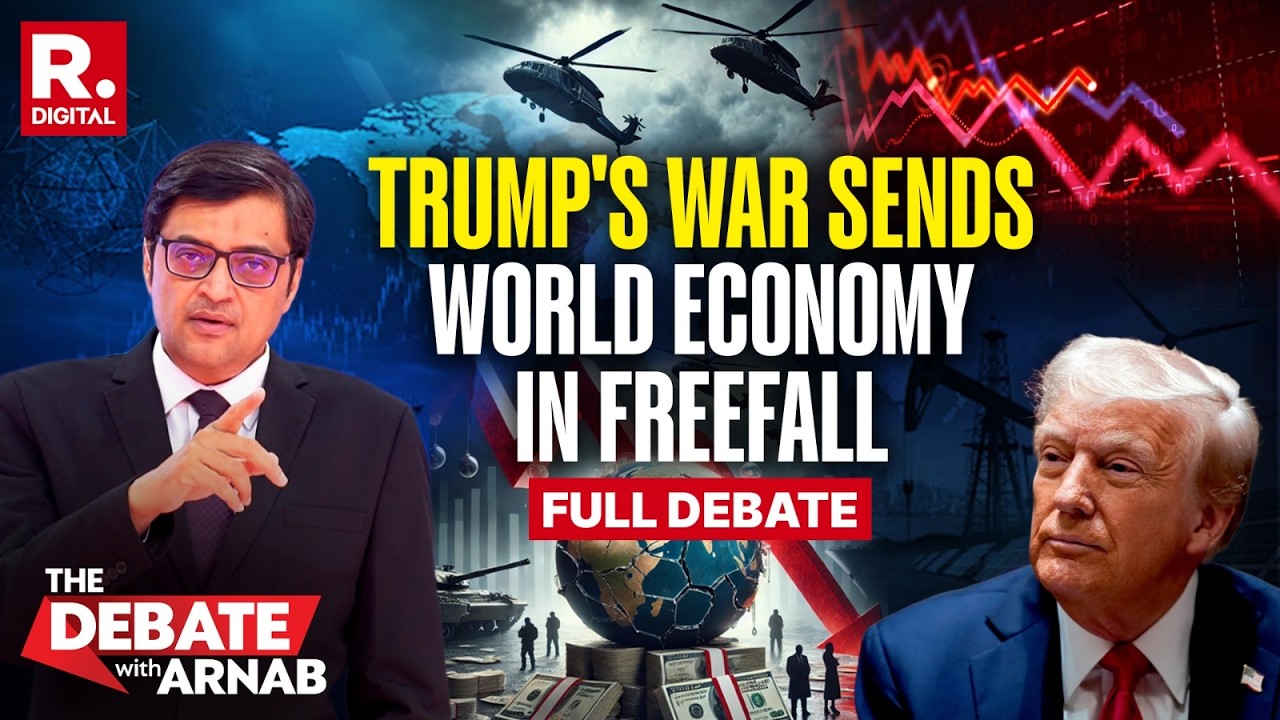 Debate With Arnab: Trump's Regime Change Operation Puts Global Economy In Chaos