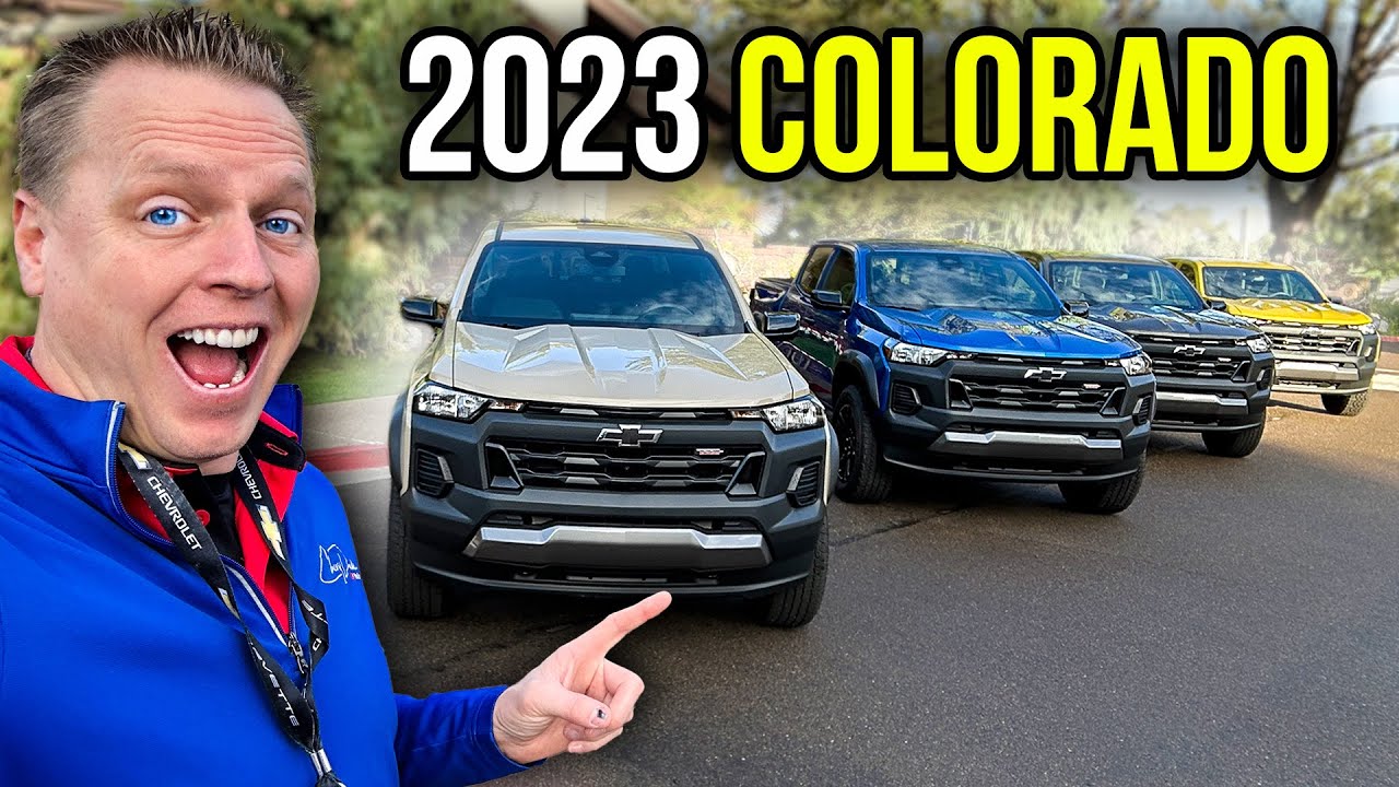 Станьте свидетелем будущего: Chevrolet Colorado 2023 года во всех комплектациях!
