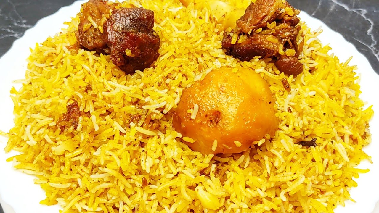 World Famous Kolkata Mutton Biryani | Bawarchi Style Kolkata Mutton Biriyani Recipe