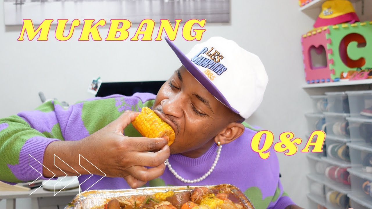 South African SEAFOOD BOIL! Q&A | FRESHBYCADDY | MUKBANG