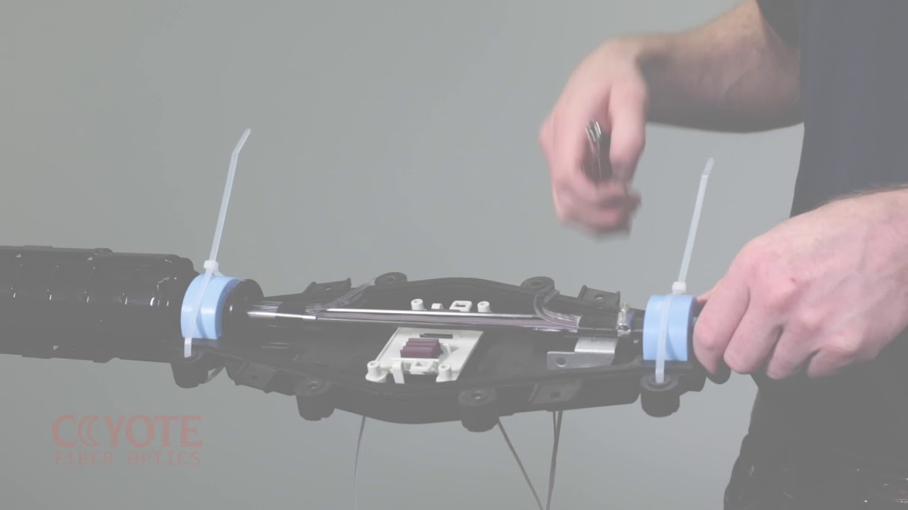 The COYOTE® LCC (Low Count Closure) Coupler - Installation Overview