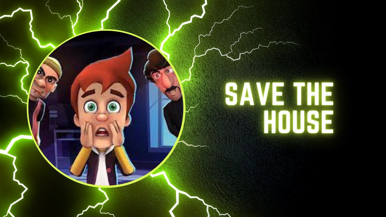 Save The House -  Home Invasion. Levels 1 to 7 walkthrough! #savethehousegame #gamingchannel