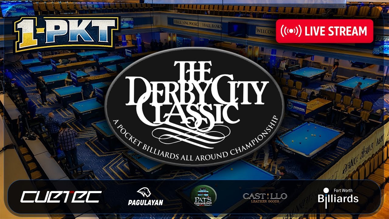 DERBY CITY CLASSIC | Shane Van Boening vs Robert Martin  1PKT Day 2