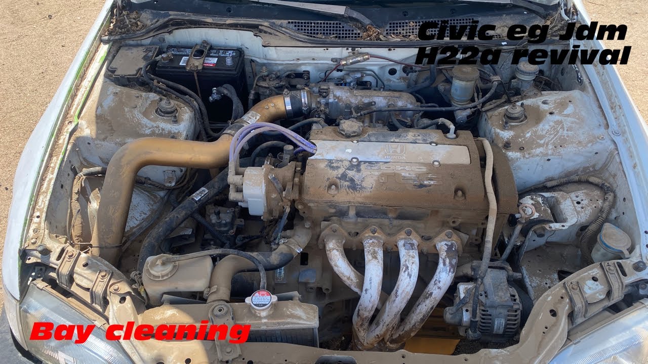 Honda Civic Jdm h22a (h to k) swap part 1