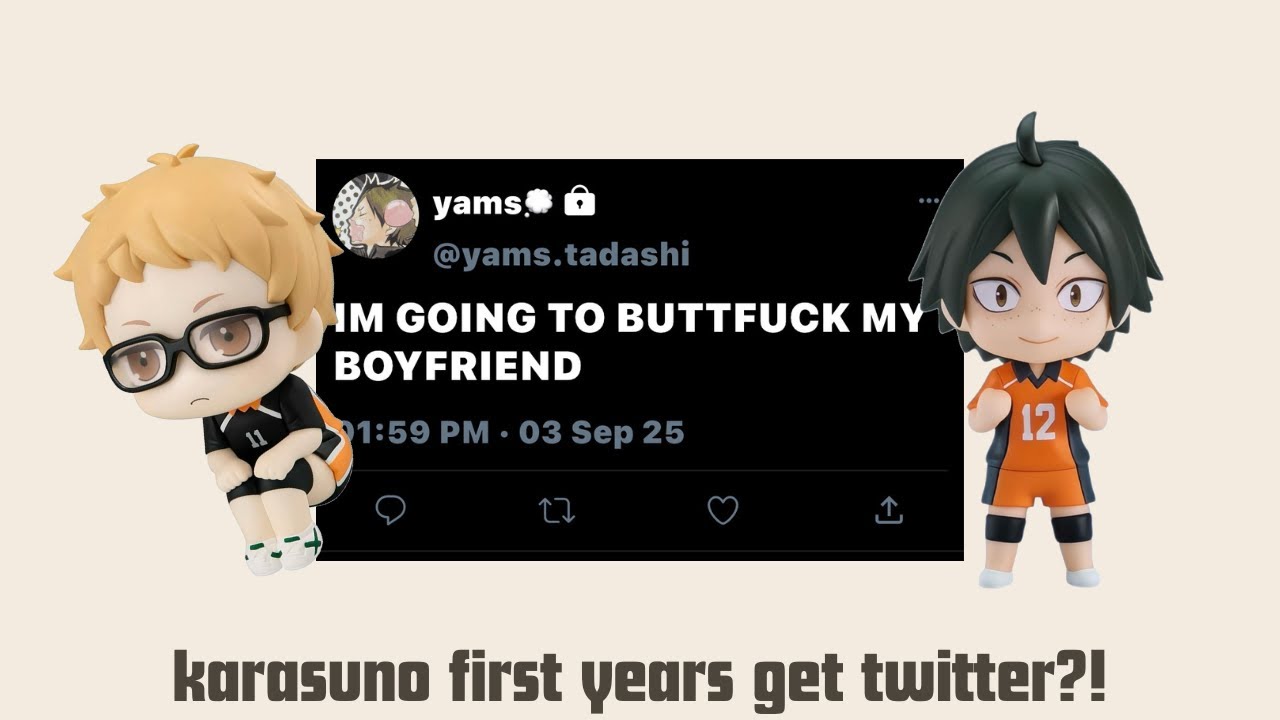 karauno first years get TWITTER?! [haikyuu tweets] READ DESCRIPTION 