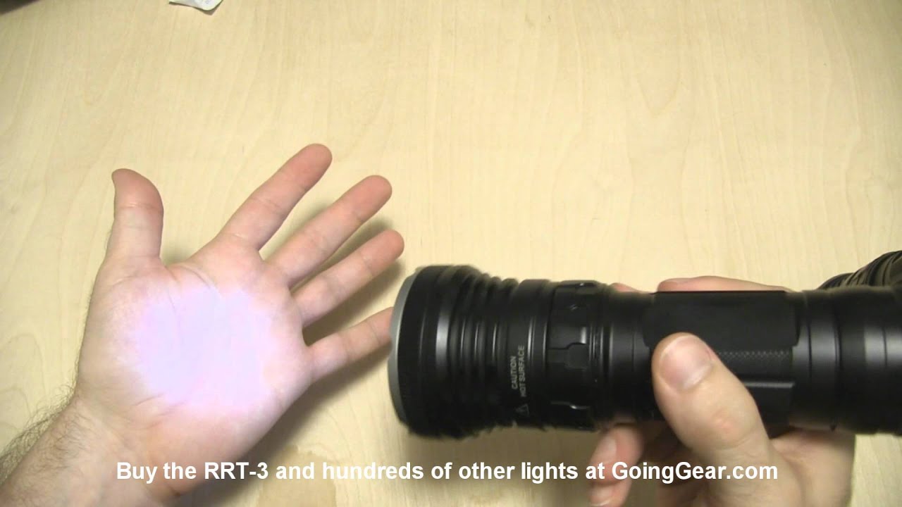 JETBeam RRT-3 Triple XM-L Flashlight Review