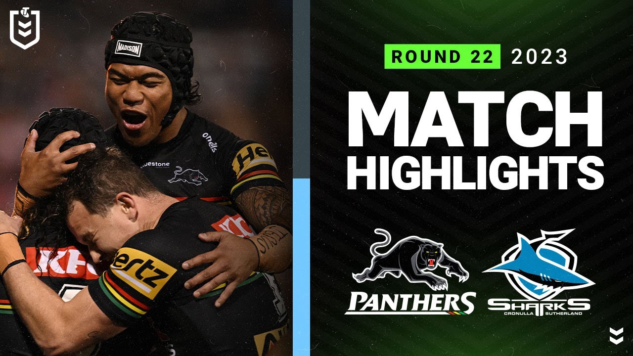 NRL Highlights | NRL 2023 | Panthers v Sharks | Match Highlights