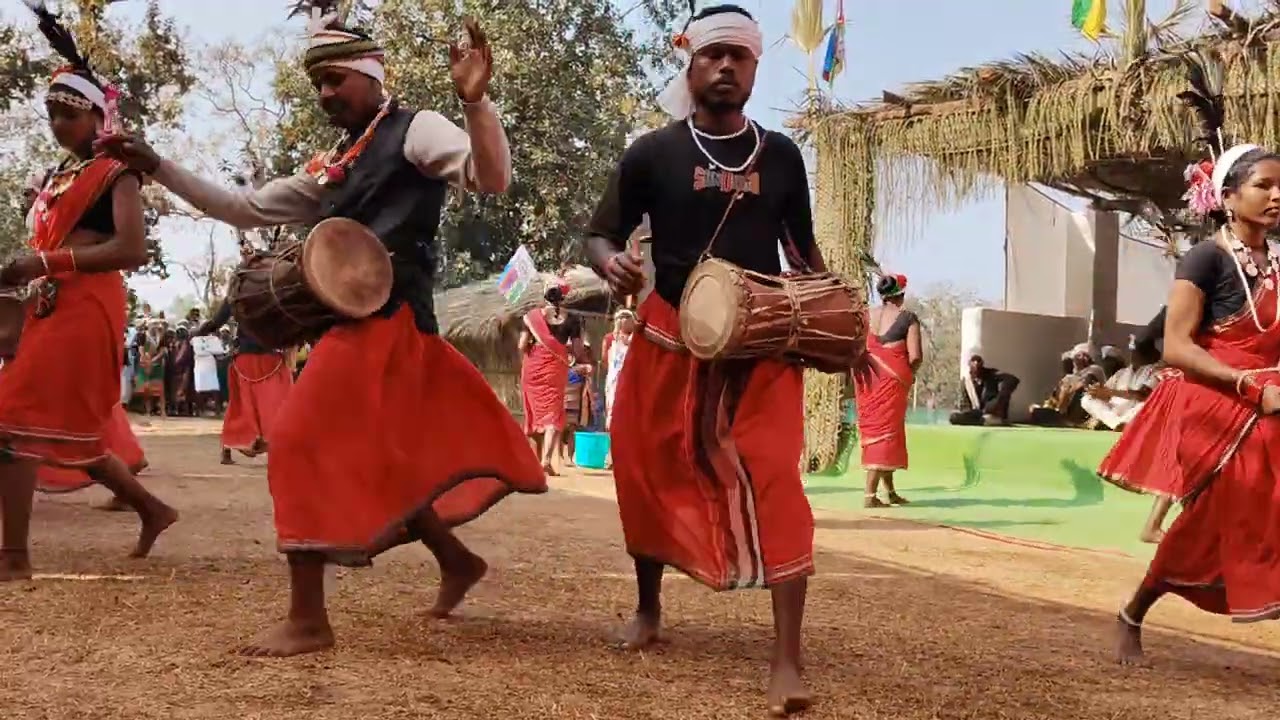 आदिवासी मादरी नृत्य अबुझमाड़ 