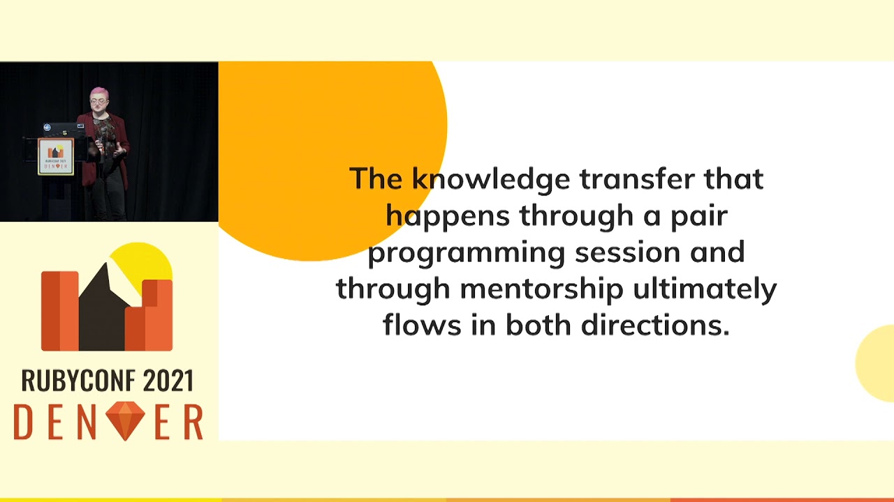 RubyConf 2021 - Problem Solving Through Pair Programming by Emily Harber