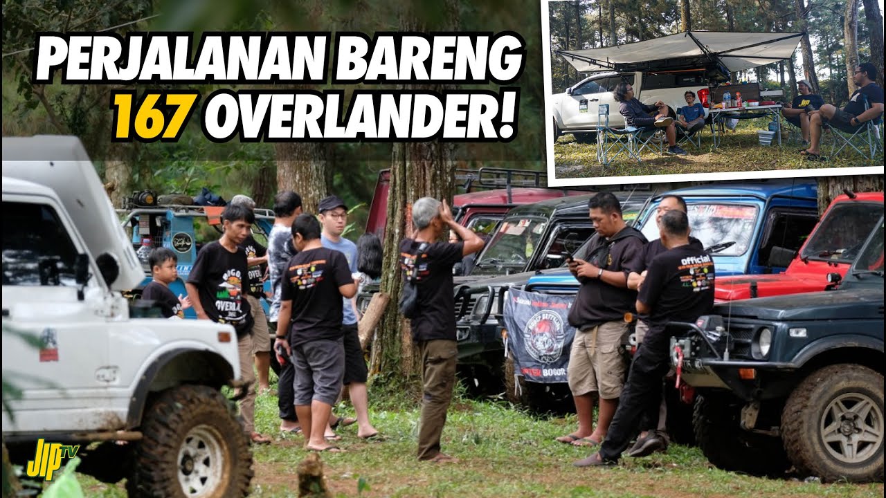 GAK SANGKA! SEGINI RAMAI OVERLANDER YANG HADIR DI BOGOR OVERLAND 360 | JIP TV