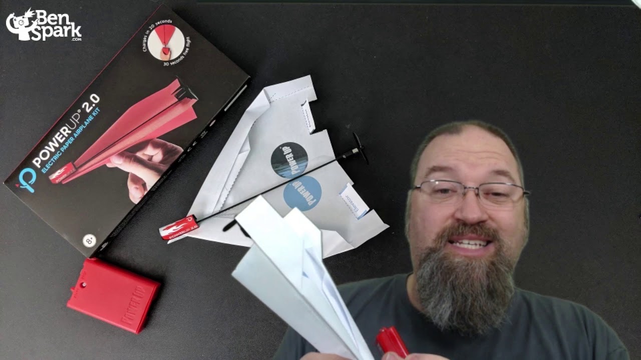 Review: POWERUP 2.0 Electric paper airplane