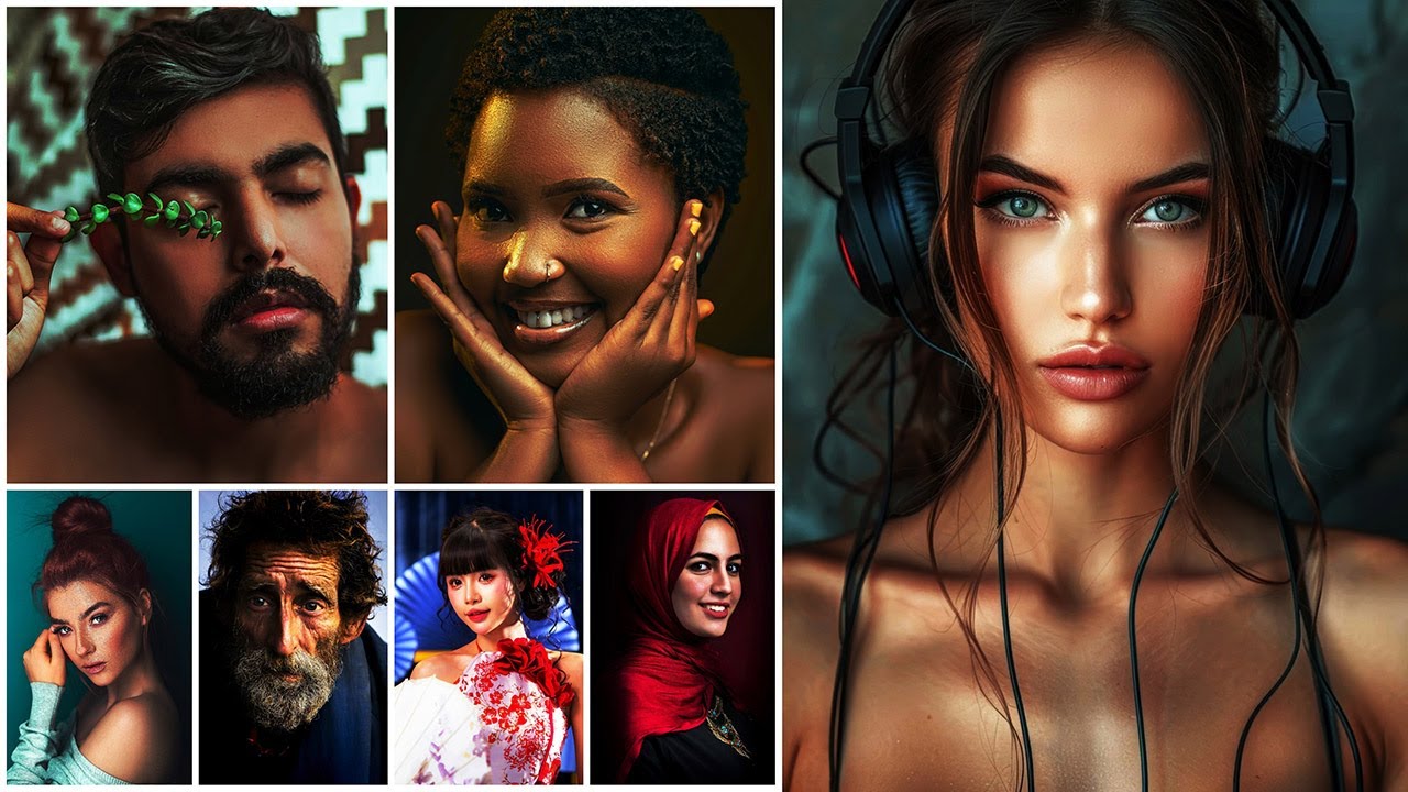 Photoshop Tricks Photo into Painting Using Curves