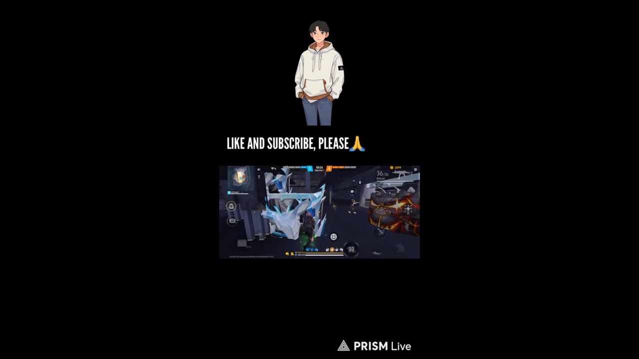 Live streaming of ZX GAMING 777 free Fire max 1vs1