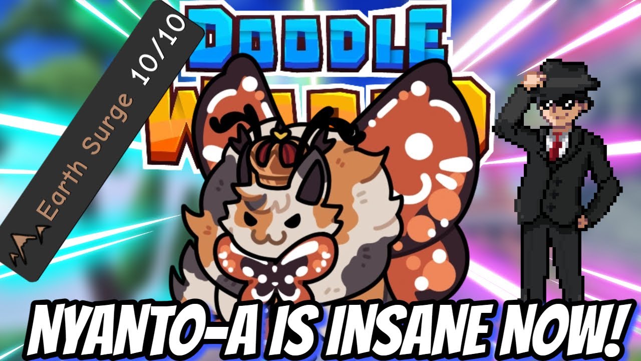 Ньянто-А получил очень классный бафф! При участии @ieaturface - Doodle World PVP