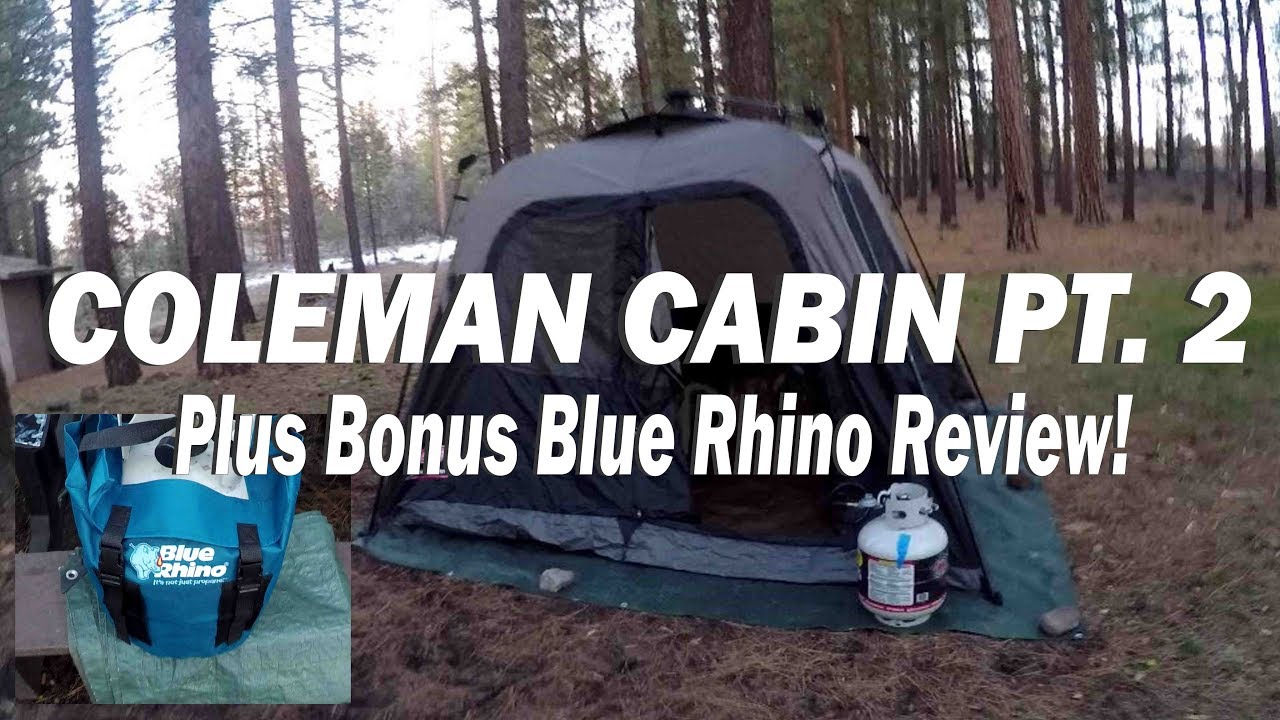 COLEMAN INSTANT CABIN TENT PT. 2 | Winter Camping