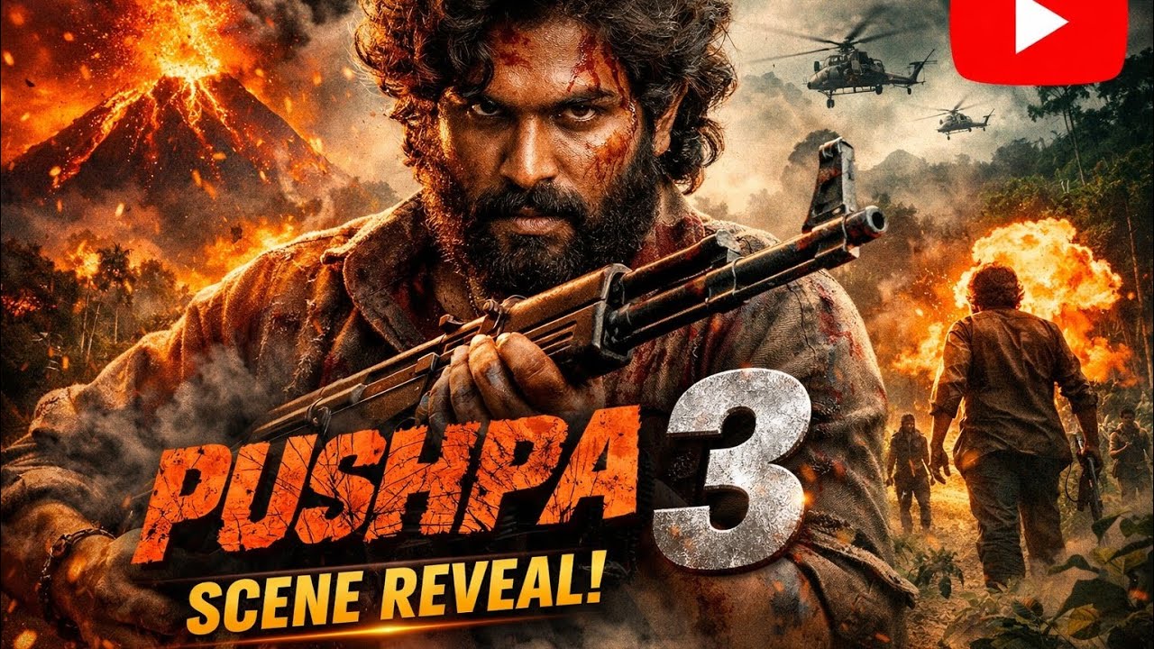 Pushpa 3 Scene Leak 🔥 Ye Scene Aag Laga Dega 😮