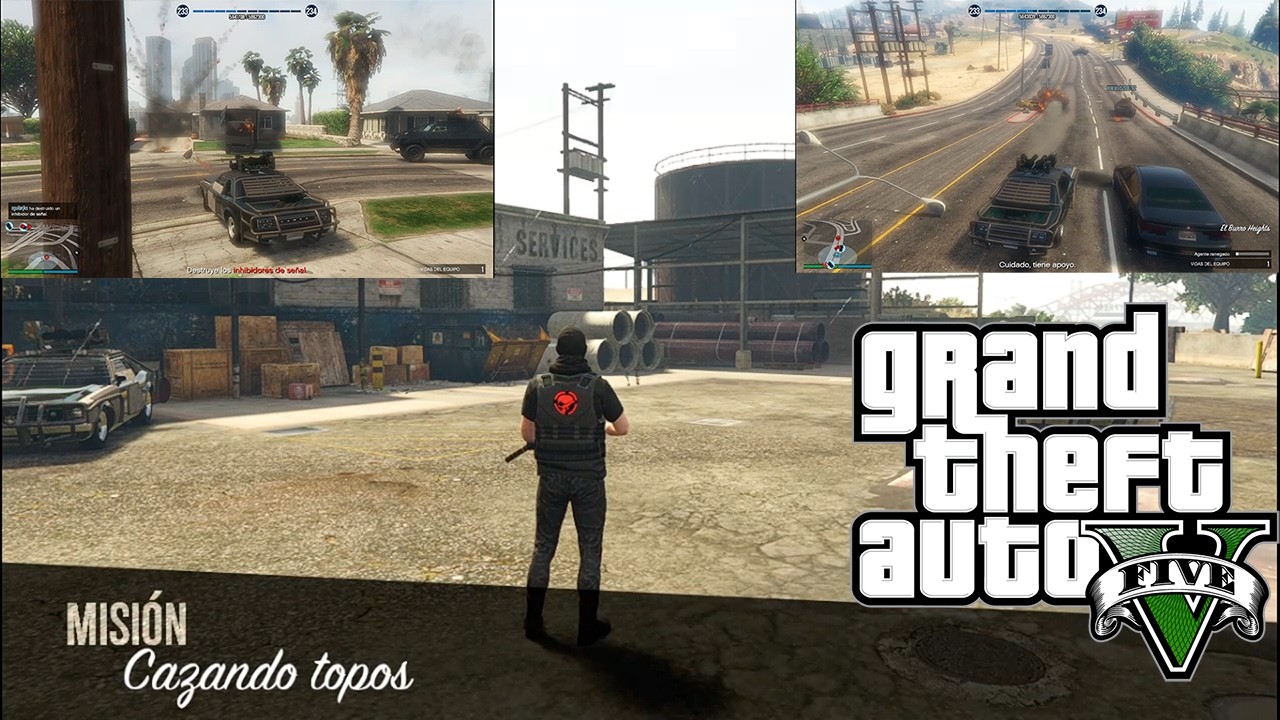 Cazando topos, misión del centro de operaciones móviles en GTA 5 ONLINE